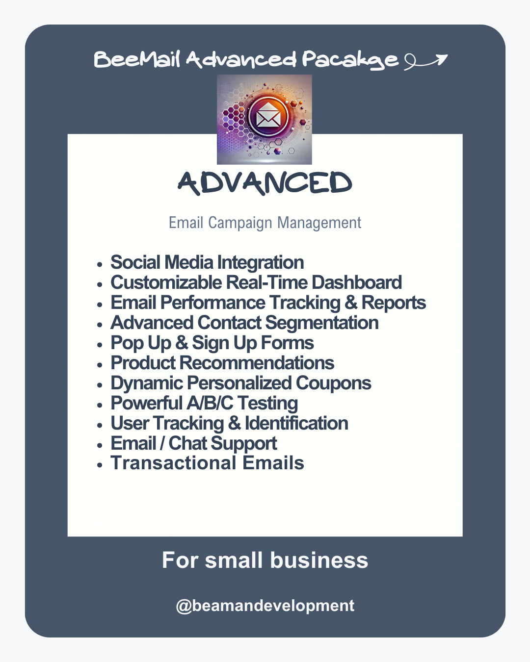 BeeMail Advanced- Email And SMS