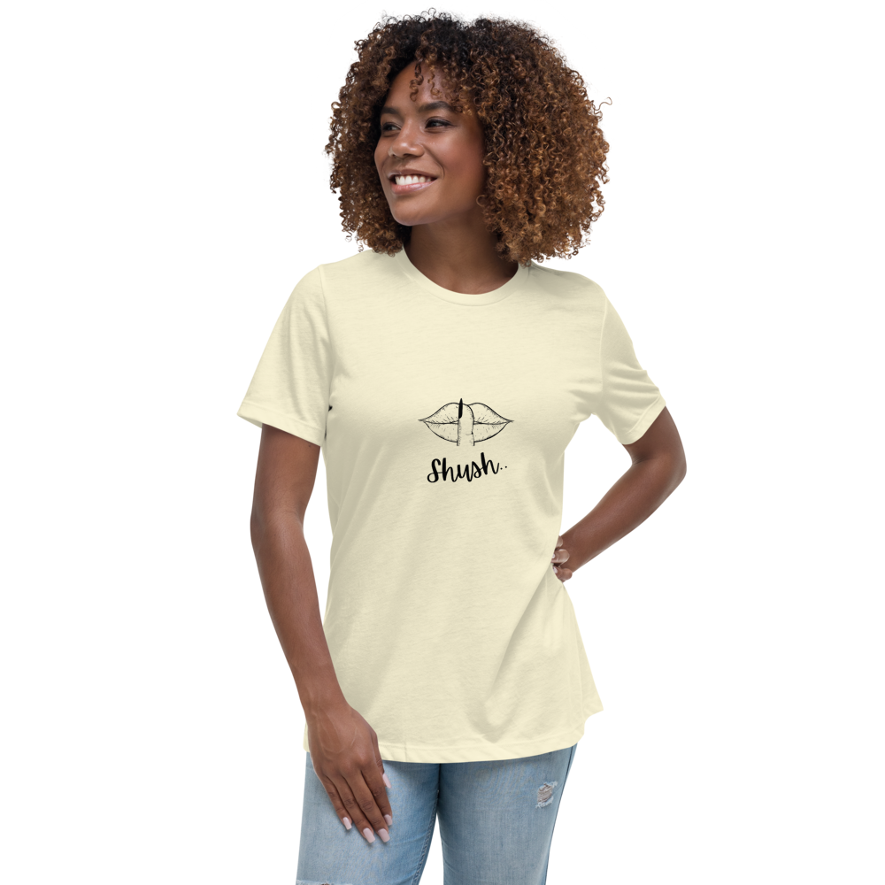Shush - BeeMify - Women's Relaxed T-Shirt