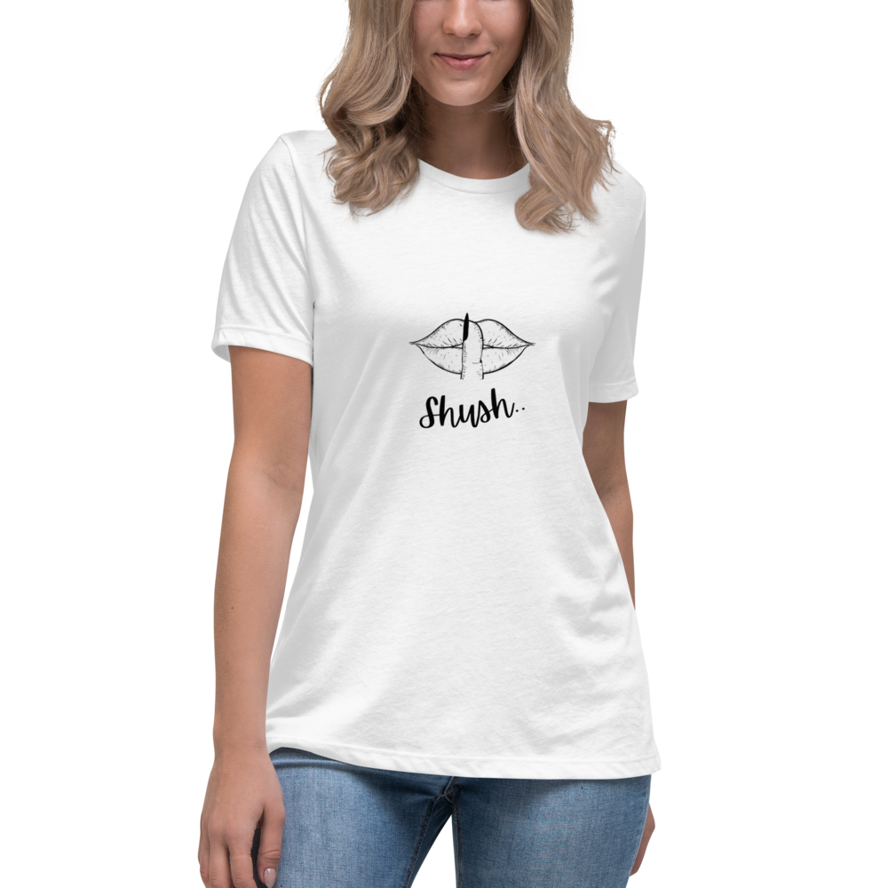 Shush - BeeMify - Women's Relaxed T-Shirt