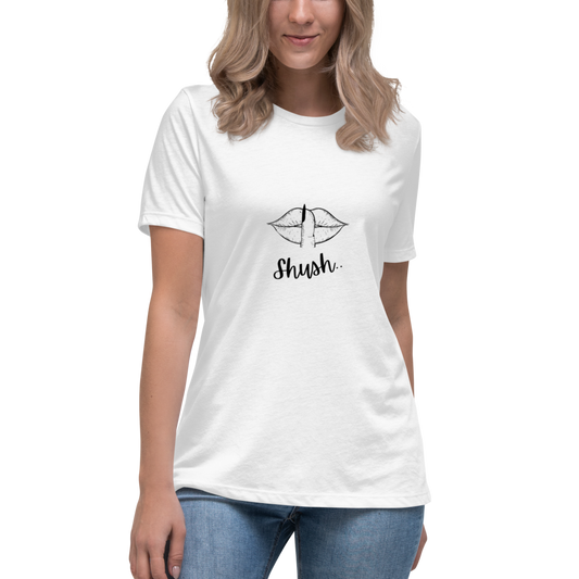 Shush - BeeMify - Women's Relaxed T-Shirt