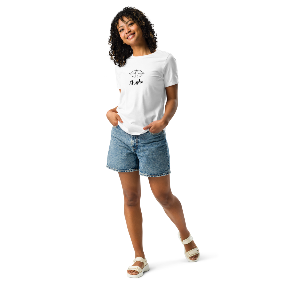 Shush - BeeMify - Women's Relaxed T-Shirt