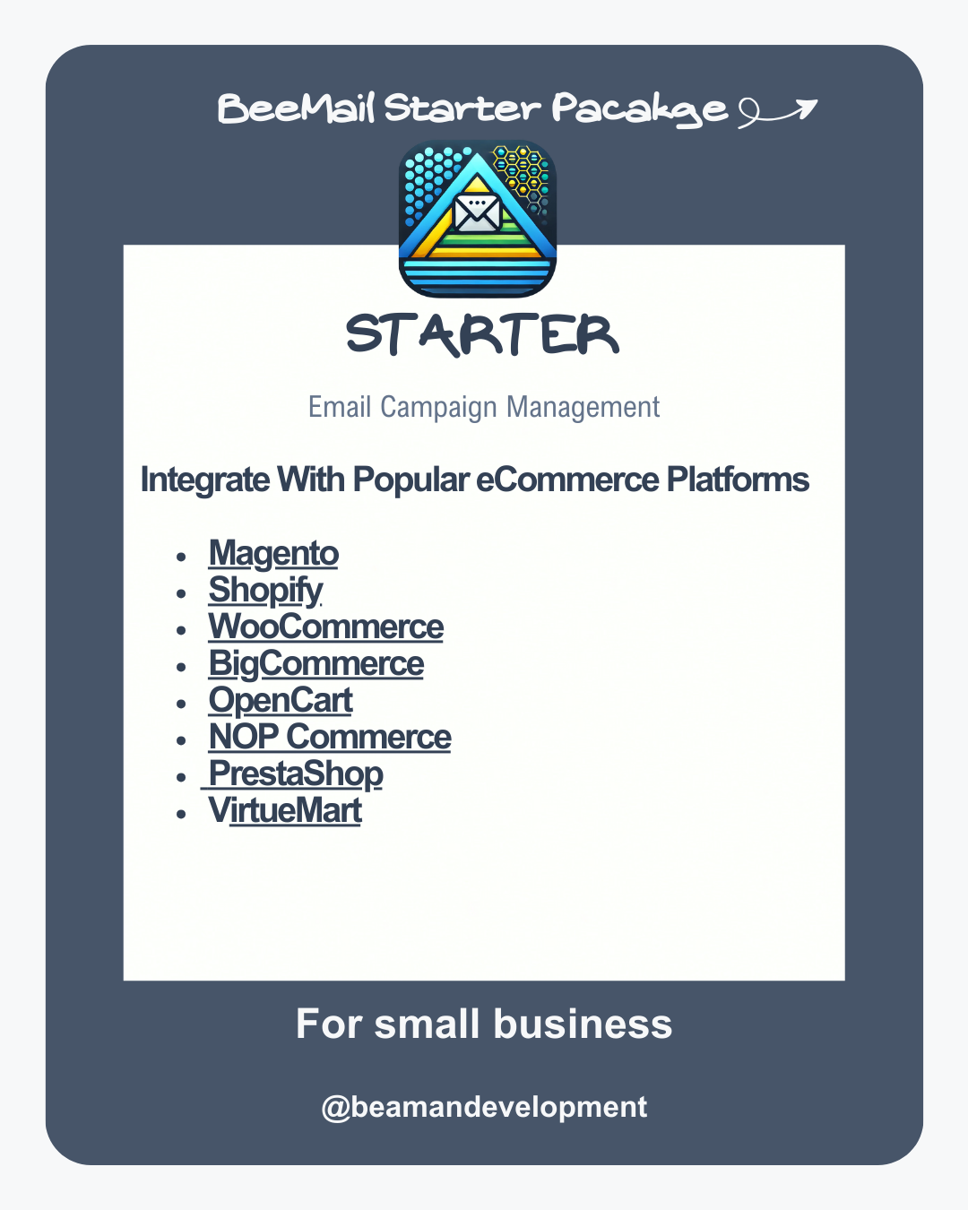 BeeMail Starter - Email And SMS