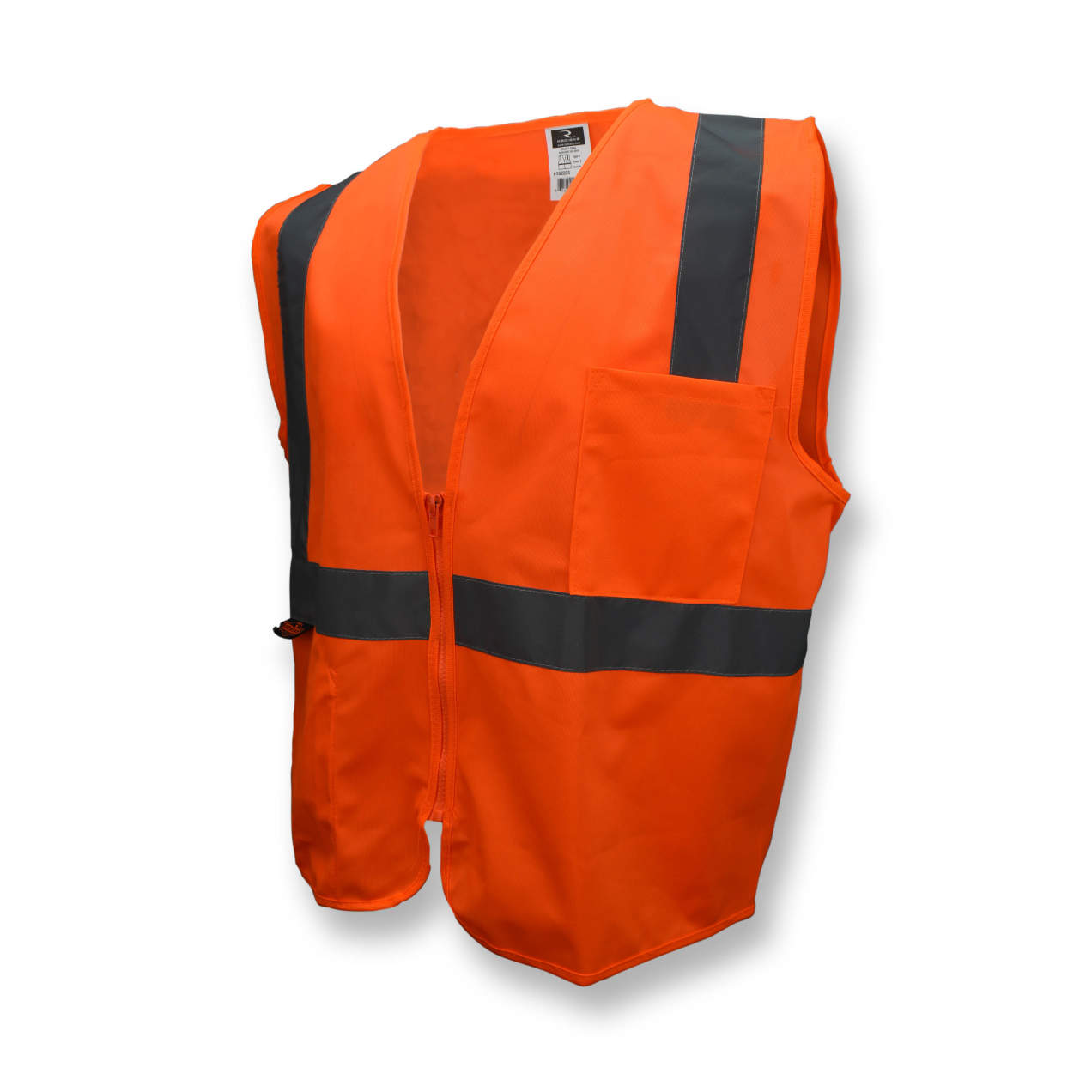 Radians SV2Z Type R Class 2 Economy Solid Safety Vest w/ Zipper