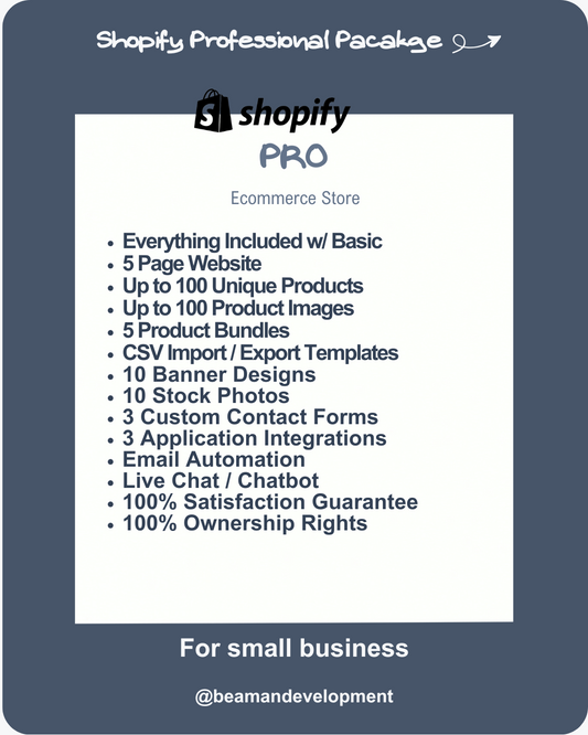 Shopify Store - Pro