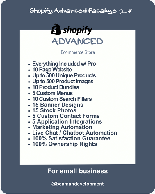 Shopify Store - Advanced