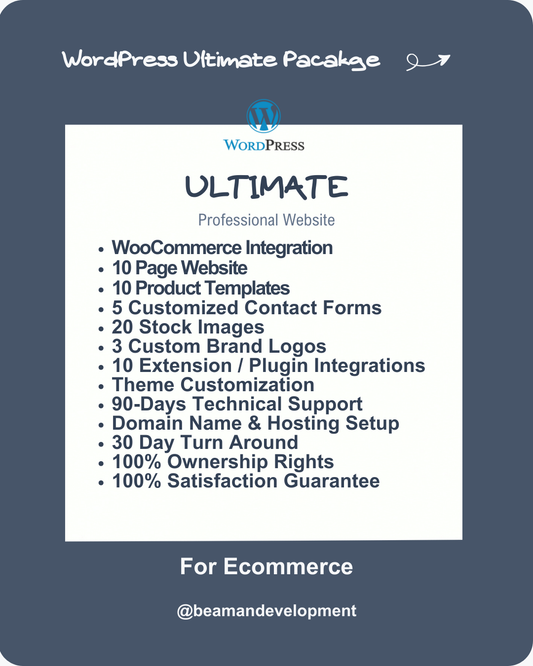 Wordpress Website - Ultimate